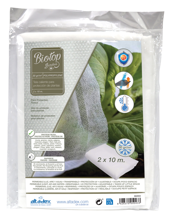 MANTA TERMICA ARTIC 30GR/M2-2X10M B2553 ALTADEX 2X10 M