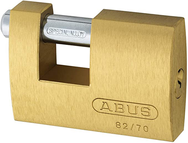 CANDADO LATON RECTANGULAR 82/90 ABUS 90 MM