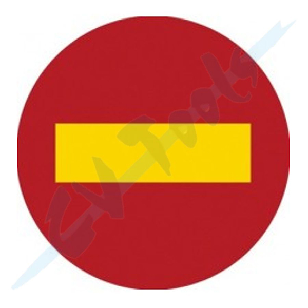 SE—AL METALICA DIRECCION PROHIBIDA TR101 641 CV 50 CM