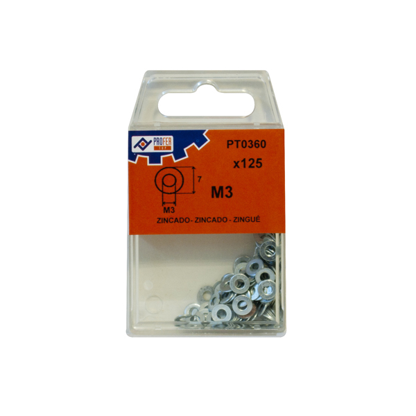 ARANDELA PLANA ZN C/43 PZS 48392-PT0363 PROFER TOP M 6