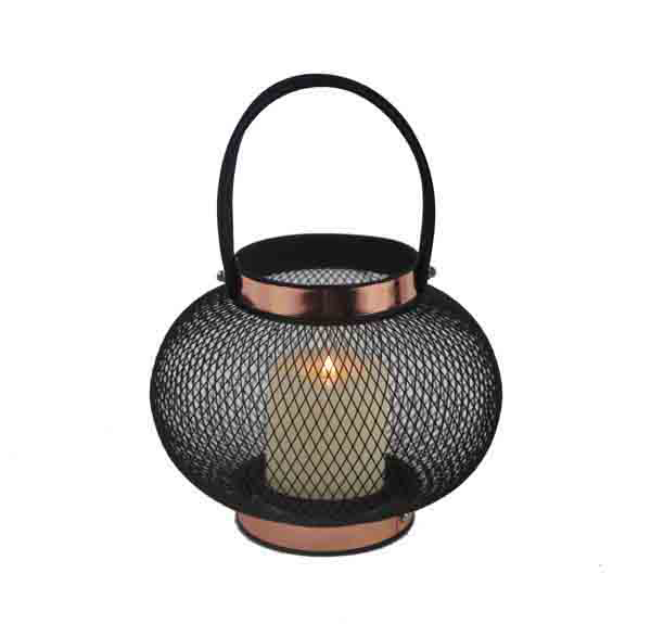 FAROLILLO COBRE OVALADO C2-0061 CZ 21X21X16CM