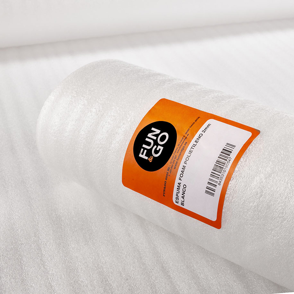 ESPUMA FOAM 1MM BLANCO 20097 FUN&GO 1,20X10 M