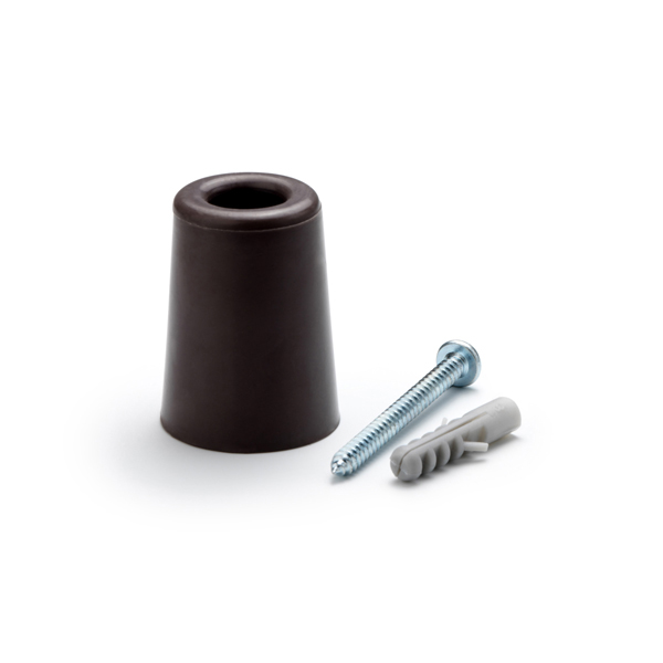 TOPE PUERTA TORN ALTO MARRON 3047-4 INOFIX 51X38 MM