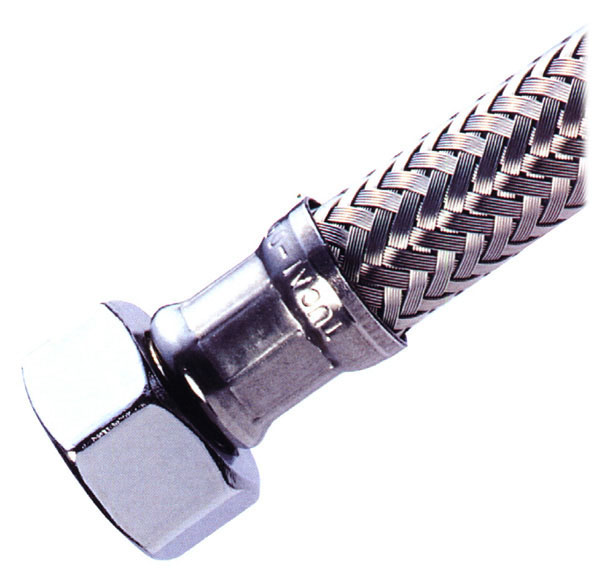 CONEXION FLEX INOX H1/2-H3/8 6457 TUCAI 15 CM