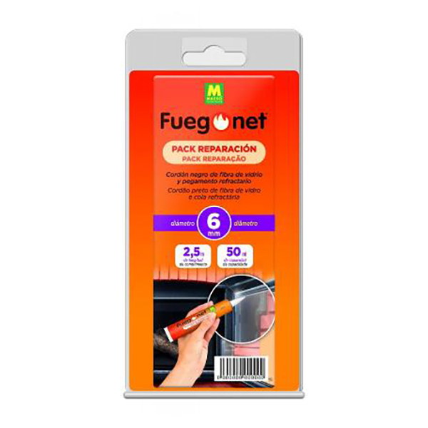 CORDON ESTUFA 2,5M+ADHESI 50ML 231242 QUIMICA MASSO 6MM