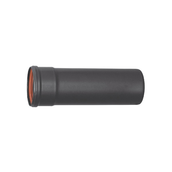 TUBO ESTUFA PELLET 1 MT 90007 PRACTIC 100 MM