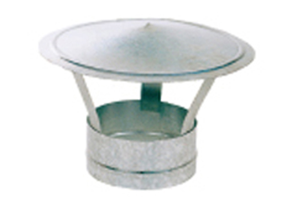 SOMBRERETE FIJO CHINO GALVANIZ SG100 EXOJO 100 MM