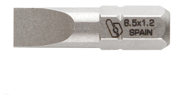 PUNTA RECTA 3X0,5X25 MM 5 UD 238701 BIANDITZ 1/4''