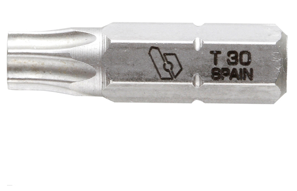 PUNTA TORX 40X25 MM EXTRA 5 UD 238719 BIANDITZ 1/4''