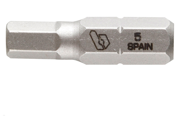 PUNTA HEXAGONAL 8X25 MM 5 UD 238748 BIANDITZ 1/4''