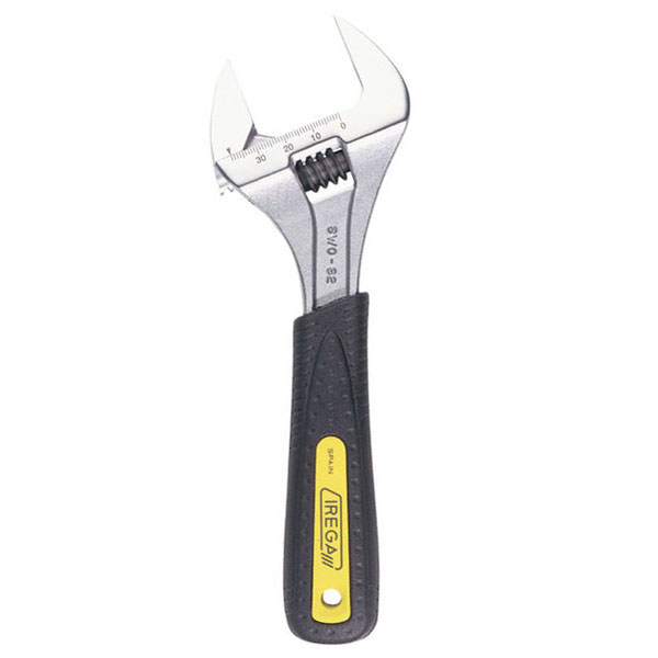 LLAVE AJUSTABLE GRAN APERTURA SWO92/CBE IREGA 8 ''