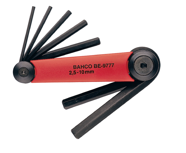 LLAVE ALLEN HEXAG NAVAJA JG 7 BE-9777 BAHCO 2,5-10 MM