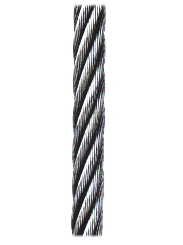CABLE SIRGA GALV R/15 MT 6 CYE 6X7+1