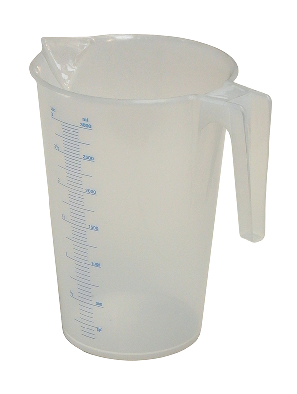 JARRA MEDIDORA POLIPROPILENO MB-99-300 MATO 3 L