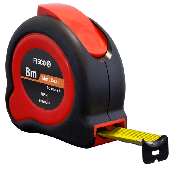 FLEXOMETRO TUF-LOK ANTI-IMPACT TK-8M/D FISCO 8MTX25 MM