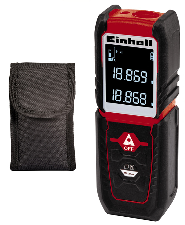 MEDIDOR LASER +/-3MM +BOLSA TC-LD 25 EINHELL 25 M