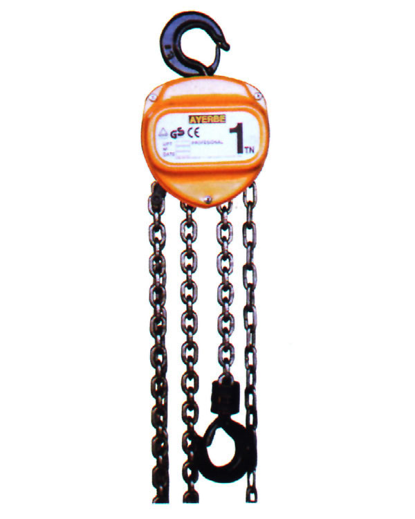 POLIPASTO CADENA PRO. 6 MT. 580380 AYERBE 1 TM