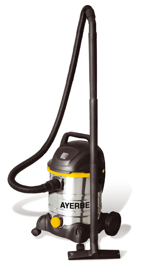 ASPIRADOR INOX AGUA POLVO 20L 587040 AYERBE 1250 W