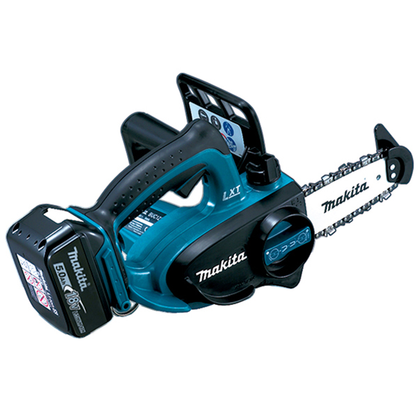 MOTOSIERRA PODA 2B 5AH 11,5CM +M DUC122RTE MAKITA 18 V