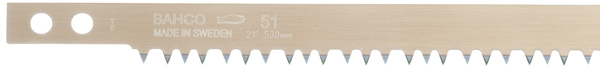 HOJA TRONZADOR DIENTE-1D/N 51-30 BAHCO 30''