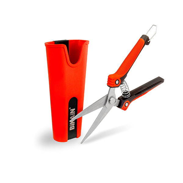 TIJERA PODAR 1 MANO+FUNDA ROJA 37RKIT3 ALTUNA 21 CM