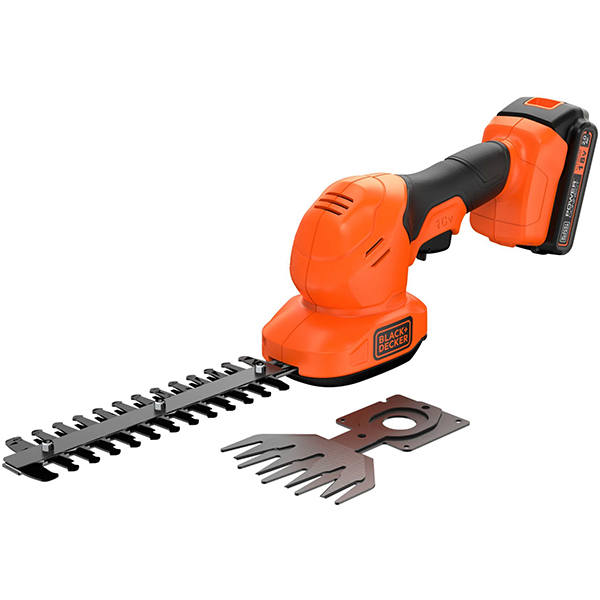 TIJERA CESPED BAT+ ARREGLASETO BCSS18D1-QW B&D 18 V