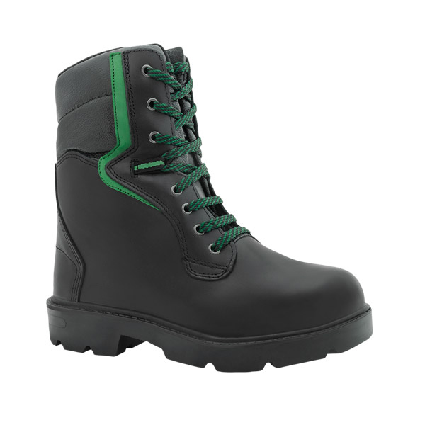 BOTA PIEL MOTOSIERRA S3 PU+PL NEGRA THOR 42