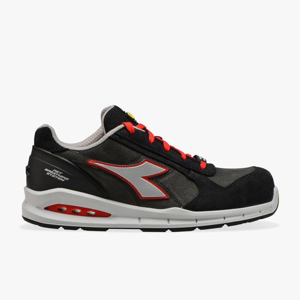 ZAPATO SERRAJE S3 RUN NET GRIS AIRBOX LOW DIADORA 38