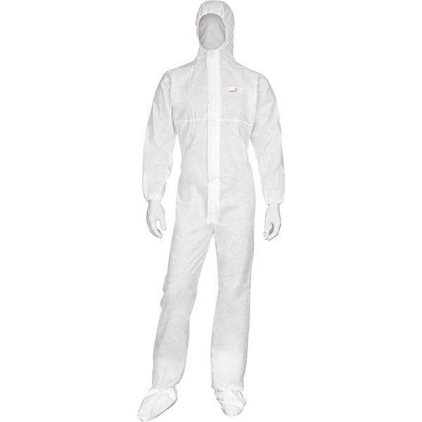 BUZO DESECHABLE CAPUCHA DT 215 BLANCO DELTA PLUS L