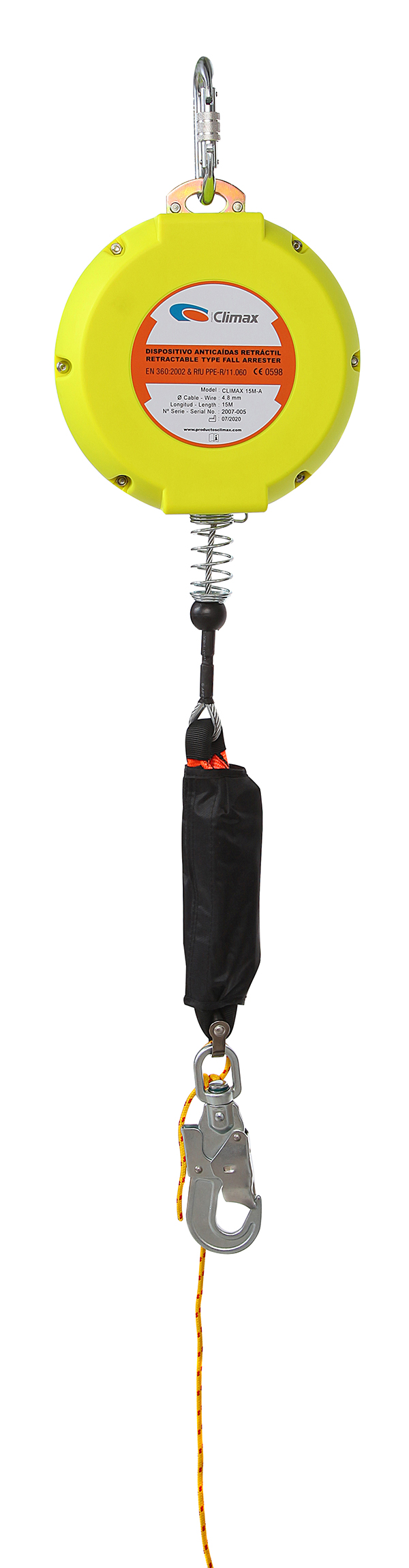 DISPOSITIVO ANTICAIDA VERTICAL/HORIZONTAL 2,707E+12 CLIMAX 6M