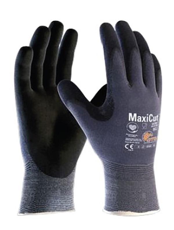 GUANTE ATG FIBRA ANTICORTE MAXICUT A44-3745IND BASE T.8
