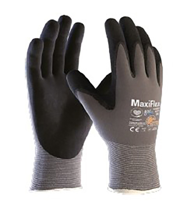 GUANTE ATG NYLON POLIURETANO PALMA A42-874IND BASE T.8