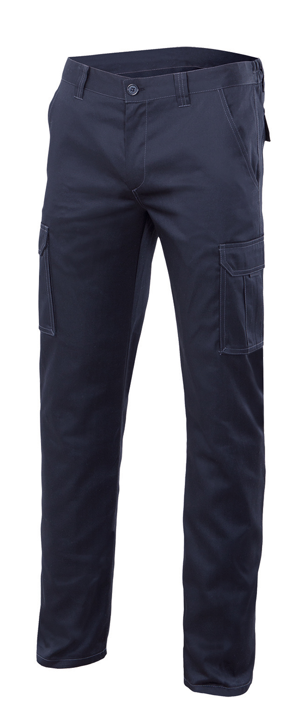 PANTALON STRETCH MULTIB 103002S AZUL VELILLA 54