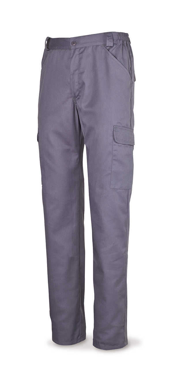 PANTALON TERGAL MULTIBOL GRIS 388-PG MARCA 54
