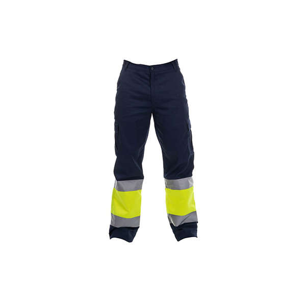 PANTALON AV MULTIBOLSILLO AMAR/AZUL HV TROUSERS DOVER XL