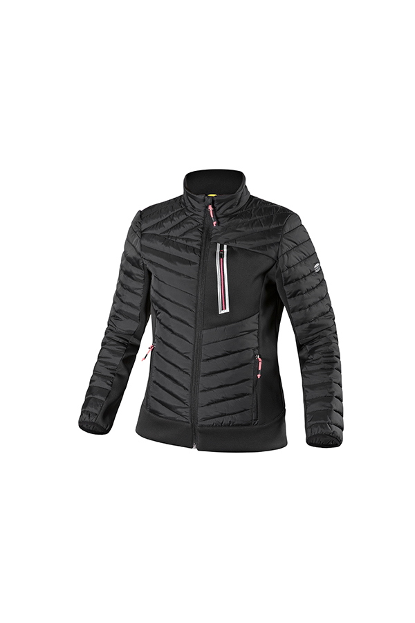 CHAQUETA MUJER SOFTSHELL NEGRA ATHENEA GEOX DIADORA XL