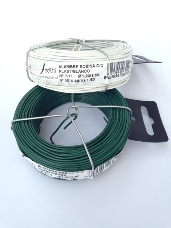 ALAMBRE PLASTIFICADO 2,8MM BLANCO 39068/78 SIESA 10 M