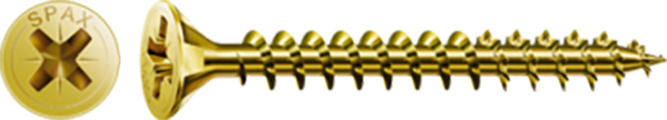 TORNILLO CP YELLOX C/1000... ABC-SPAX 3 X 30 MM