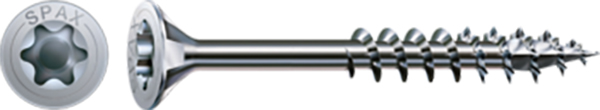 TORNILLO ZN WIROX C/200 SPAX T-STAR 6X50 MM