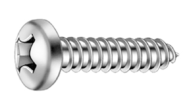 TORNILLO R.CHAPA DIN7981 C/200 LOTU 4,8X38 MM