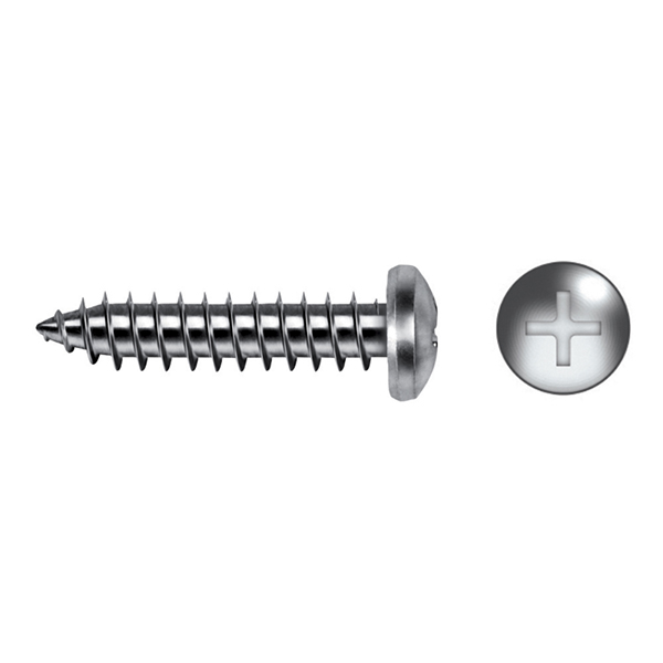 TORNILLO R.CHAPA PH ZN DIN7981 C/250 CELO 4,8X16 MM