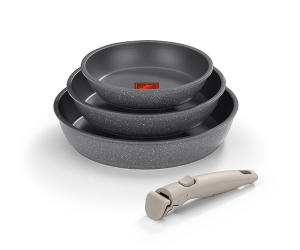 SARTENES INDUC. M/DESMONT PIETRA ONE CLICK SET-3 M831303 MONIX 20-24-26CM