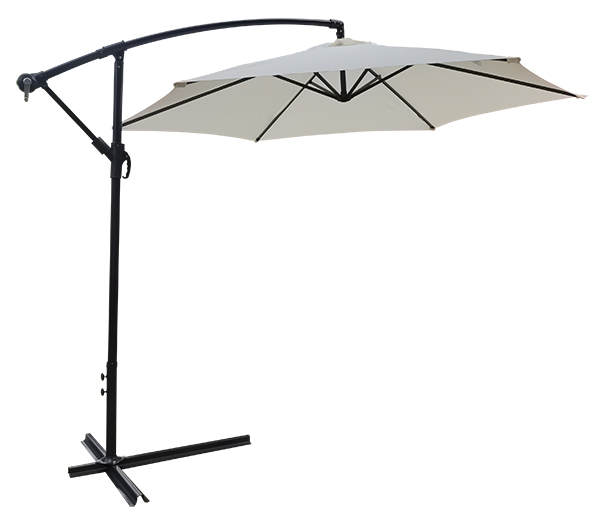 PARASOL LATERAL ALUMINIO BEIGE PG0347 PROFER GREEN 3 M