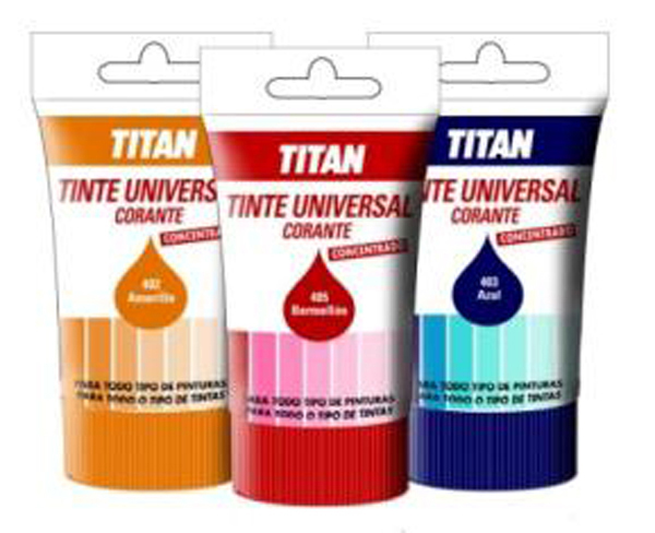 TINTE UNIVERSAL NARANJA 89045450 TITAN 50 ML